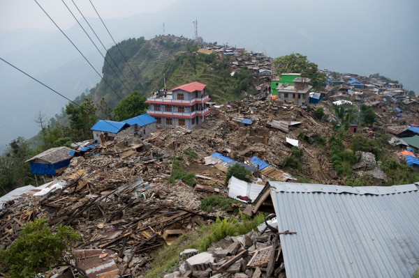 May 2015 - Earthquake damage at epicentre in Barpak (credit Johnny Fenn Photography) (1)
