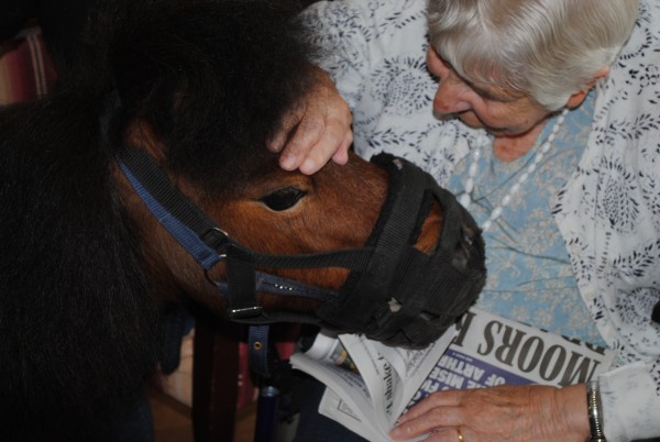 Joan with Tickle the Pony