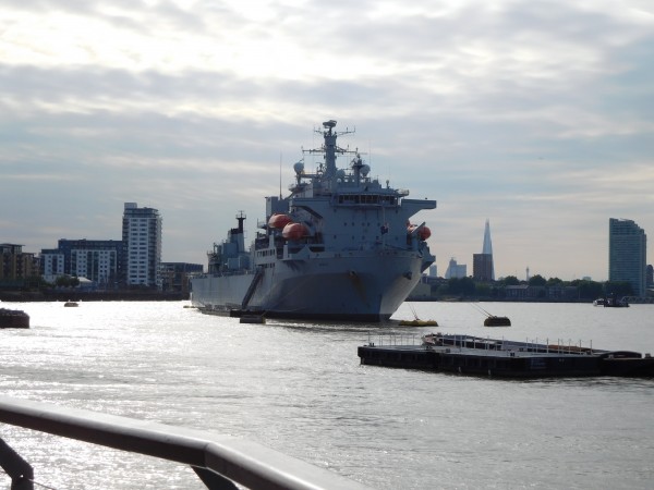 RFA Argus in Greenwich