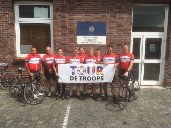 Tour de Troops in Bielefeld