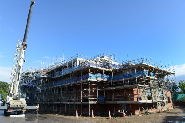 The Royal Star & Garter Home – High Wycombe under construction.