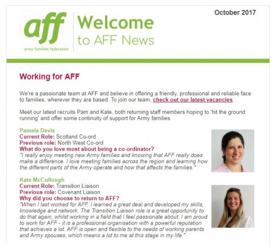 AFF News - October 2017 - Cobseo