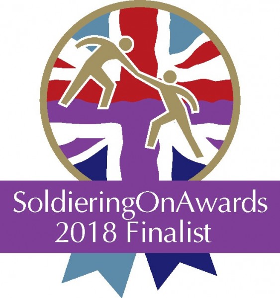 Soldiering on Finlist 2018 logo