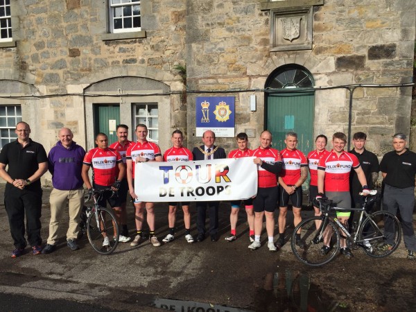 Tour De Troops Frank Ross The Rt Hon Lord Provost of Edinburgh