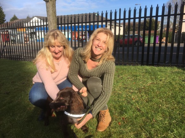 Daughters of Czech airman Robert Bozdech: Pip Luscombe and Nina Buckley