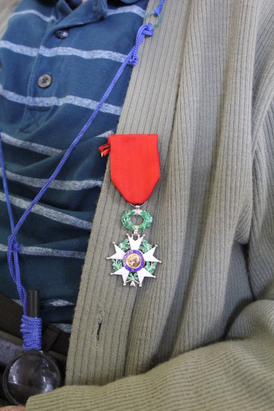 The prestigious Legion d’honneur Medal