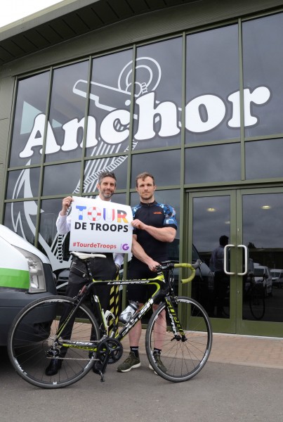 Anchor Vans supports Tour de Troops 3 180518