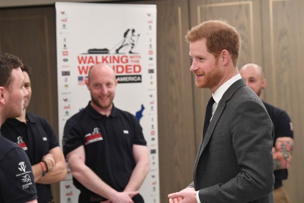 Jonny Meeting Prince Harry