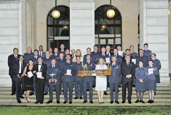 Award winners on the night. Photo: RAF Benevolent Fund