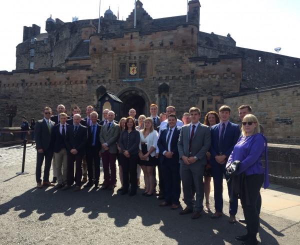 Tour De Troops at Edinbugh Castle with Brigadier Gareth Collett CBE