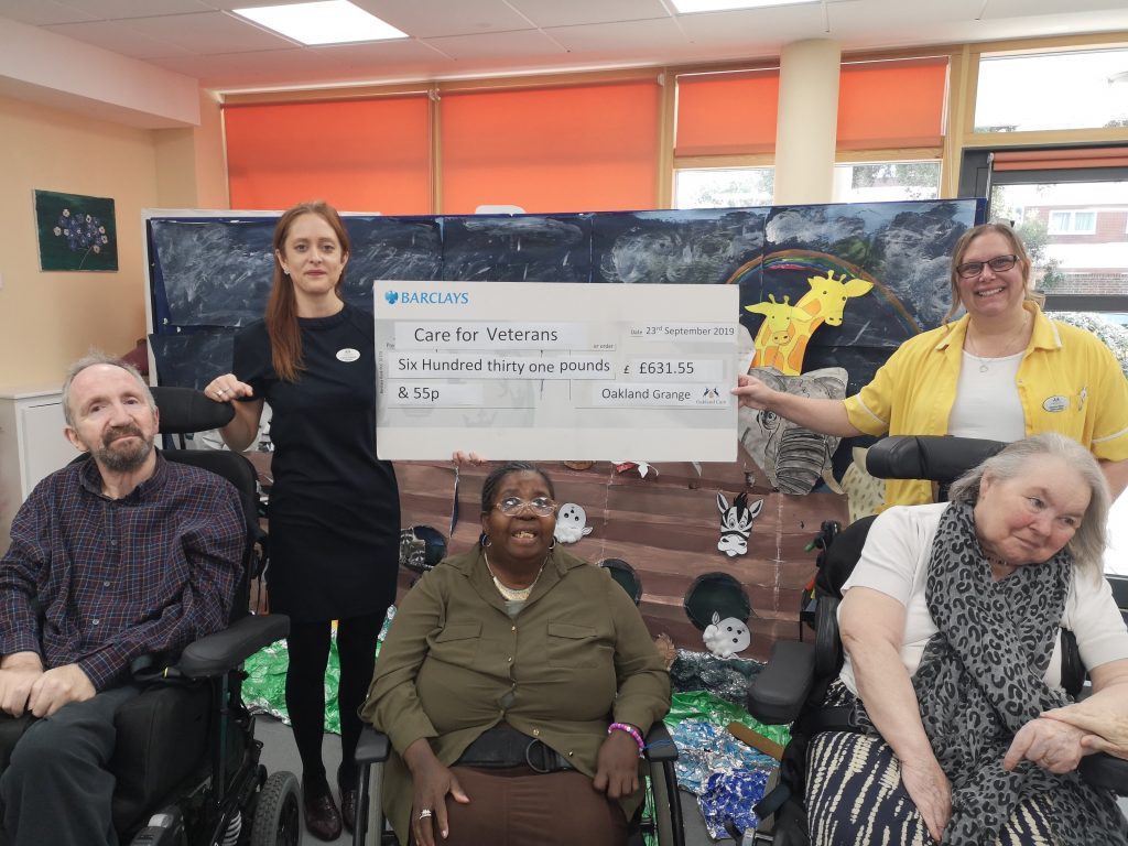 Care home raises vital funds for disabled veterans Cobseo