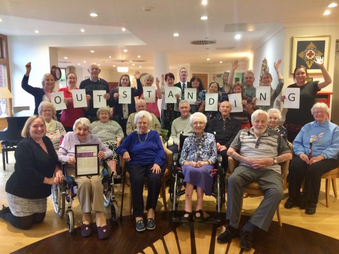 Royal Star & Garter, Solihull, rated CQC ‘Outstanding’ in all five