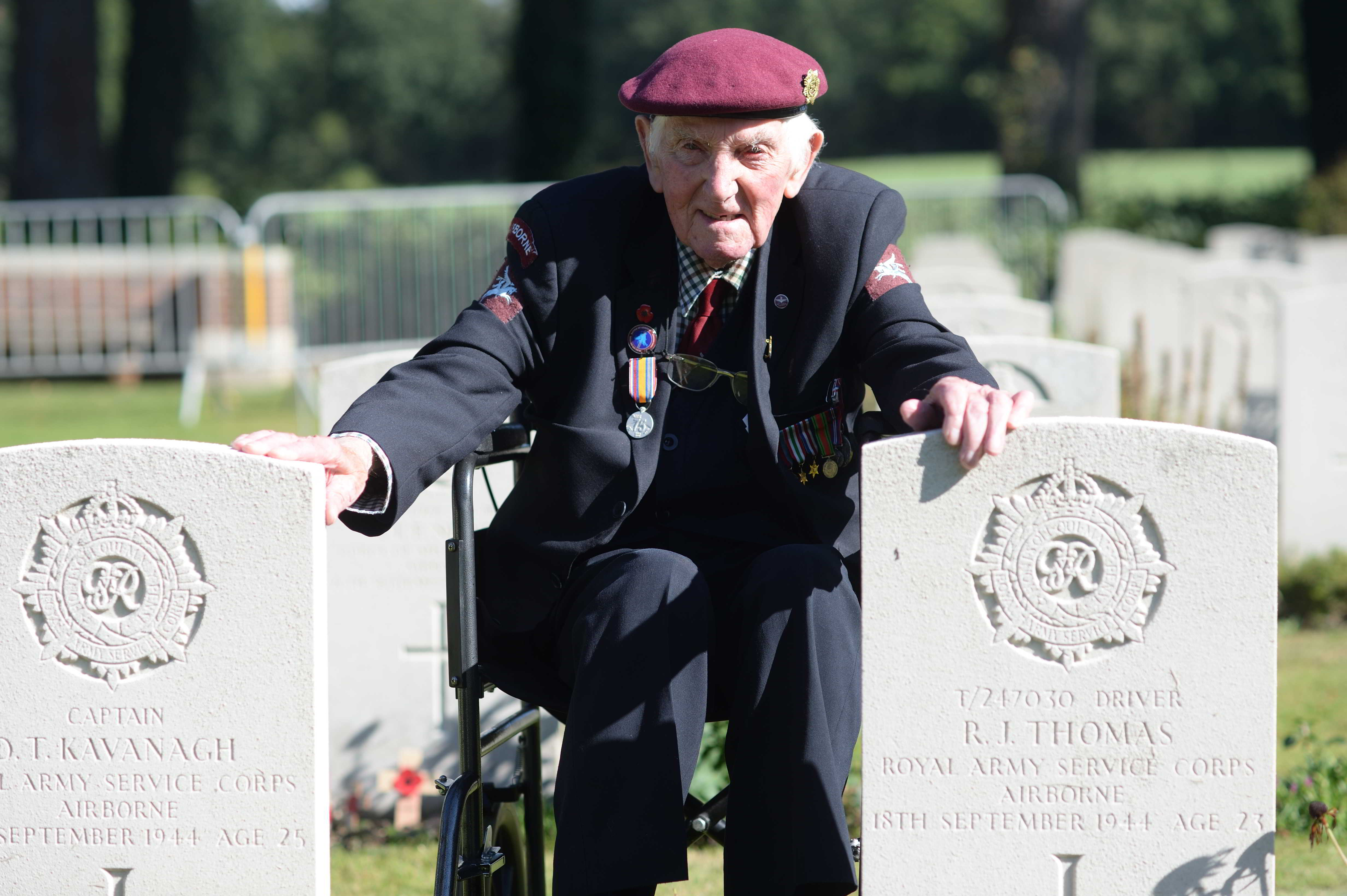 103-Year-Old WWII Veteran Commemorates Operation Market Garden in