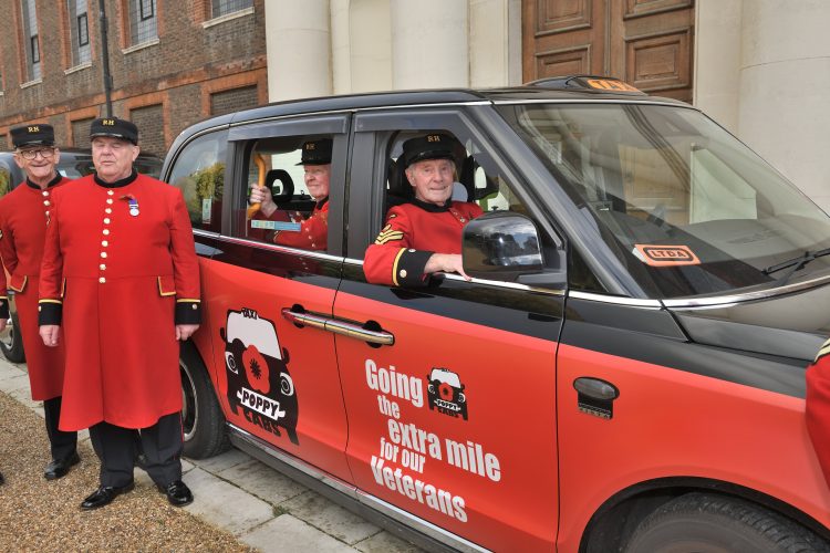 Free Poppy Cab Service for Veterans Cobseo