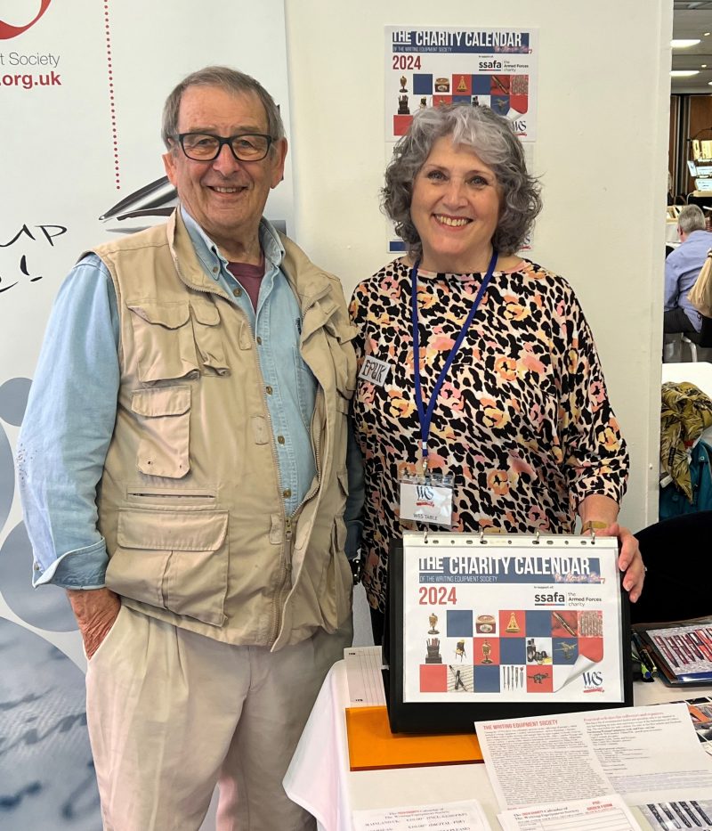 The Writing Equipment Society makes a date with SSAFA Cobseo