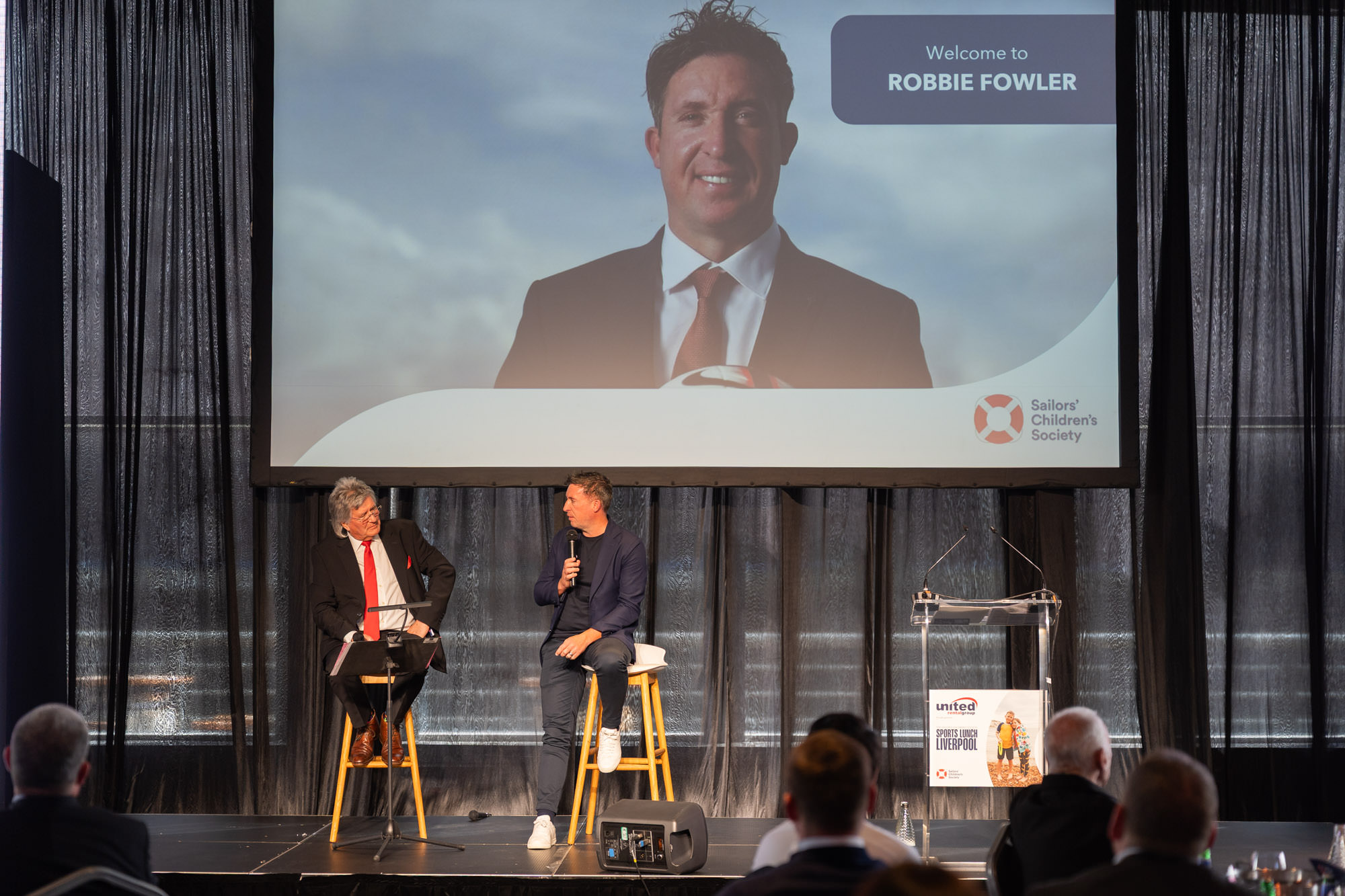 Football icon Robbie Fowler delights audience at first Sailors ...